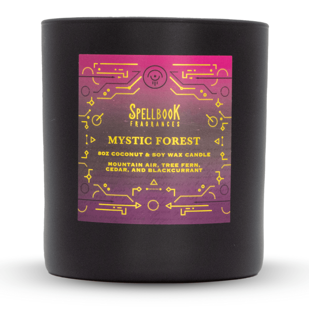Mystic Forest 8 oz Candle - Spellbook Fragrances