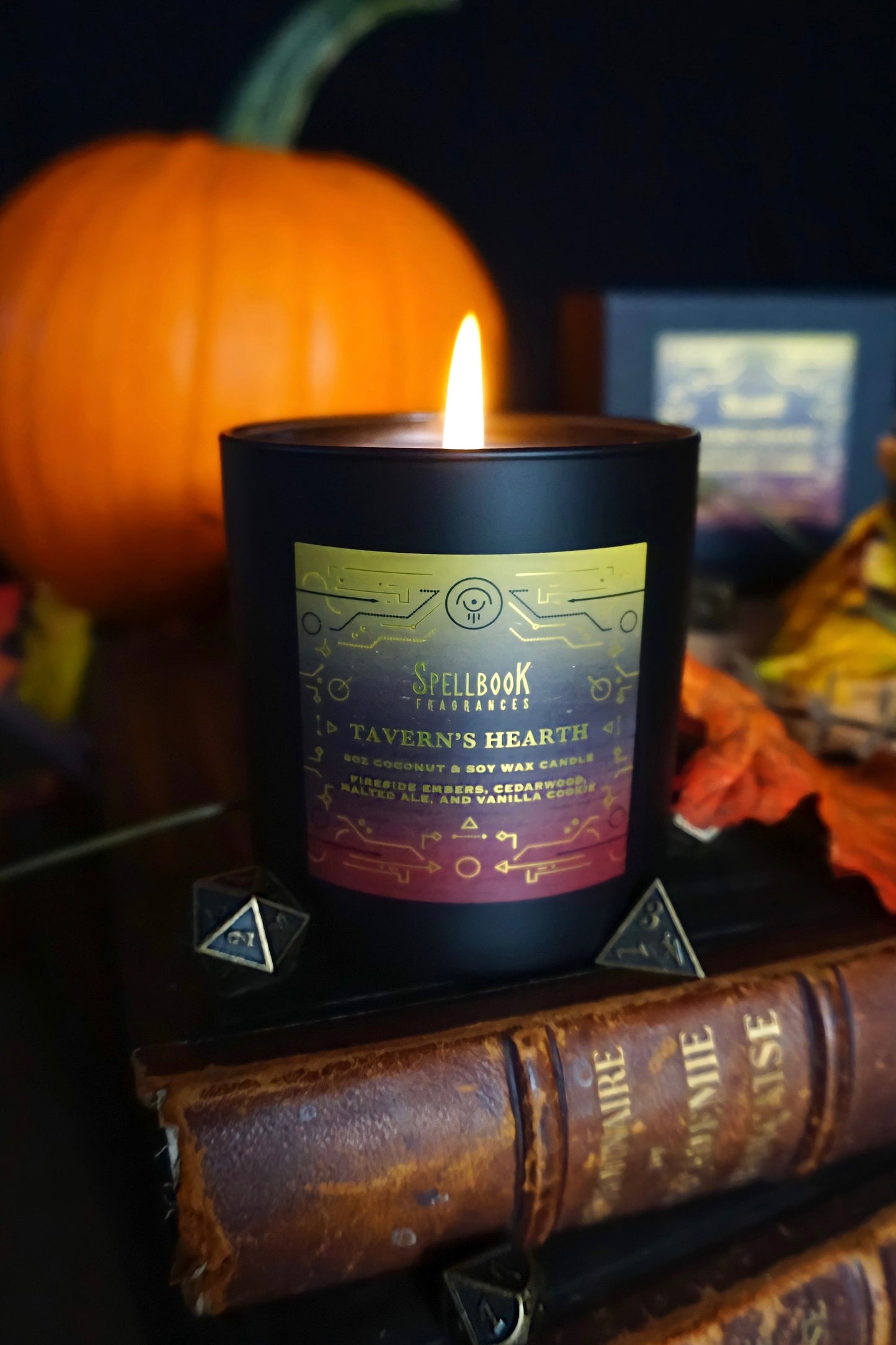 Tavern's Hearth 8 oz Candle - Spellbook Fragrances