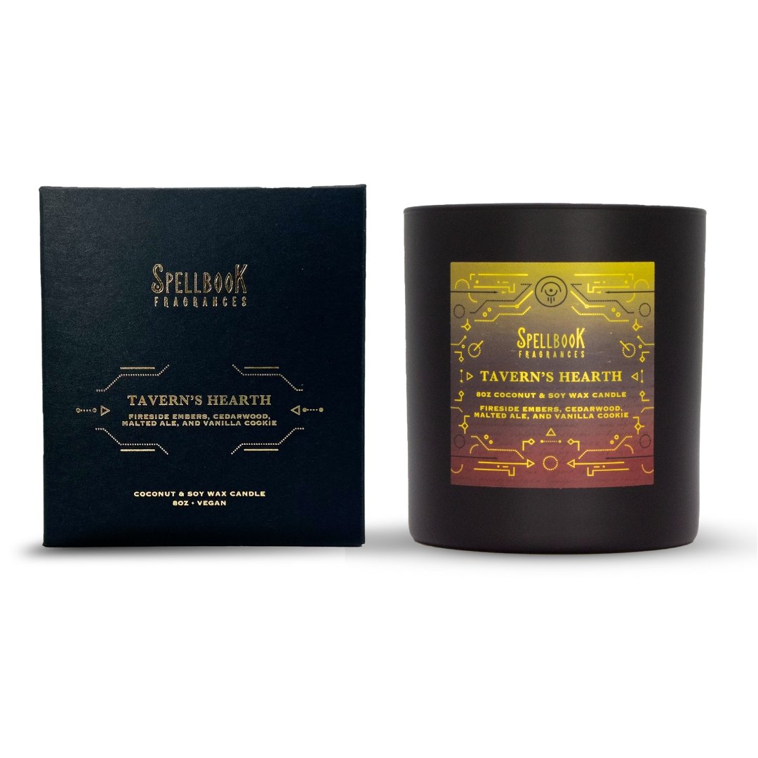 Tavern's Hearth 8 oz Candle - Spellbook Fragrances