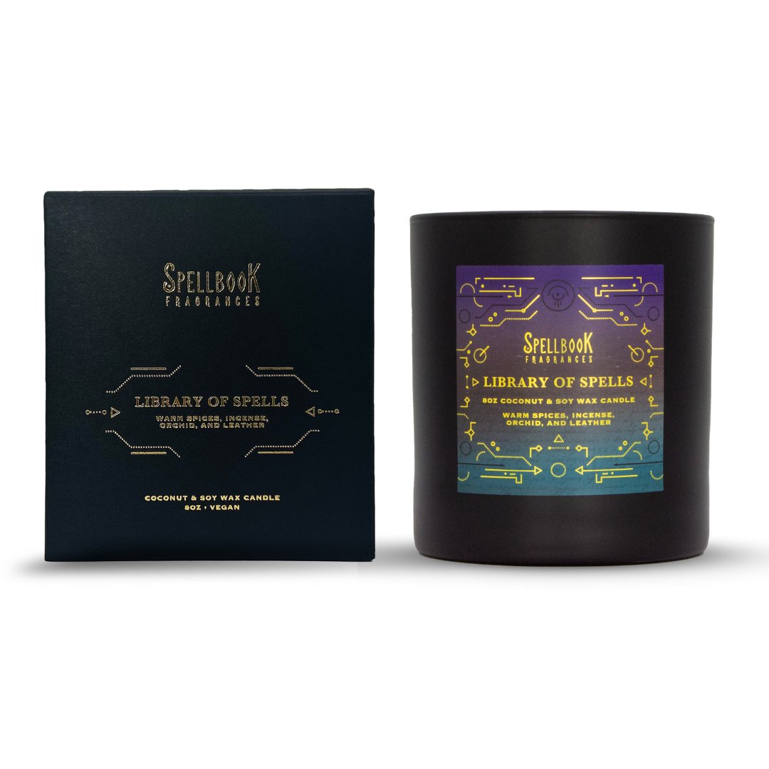 Fantasy Collection Scented Candles - Spellbook Fragrances