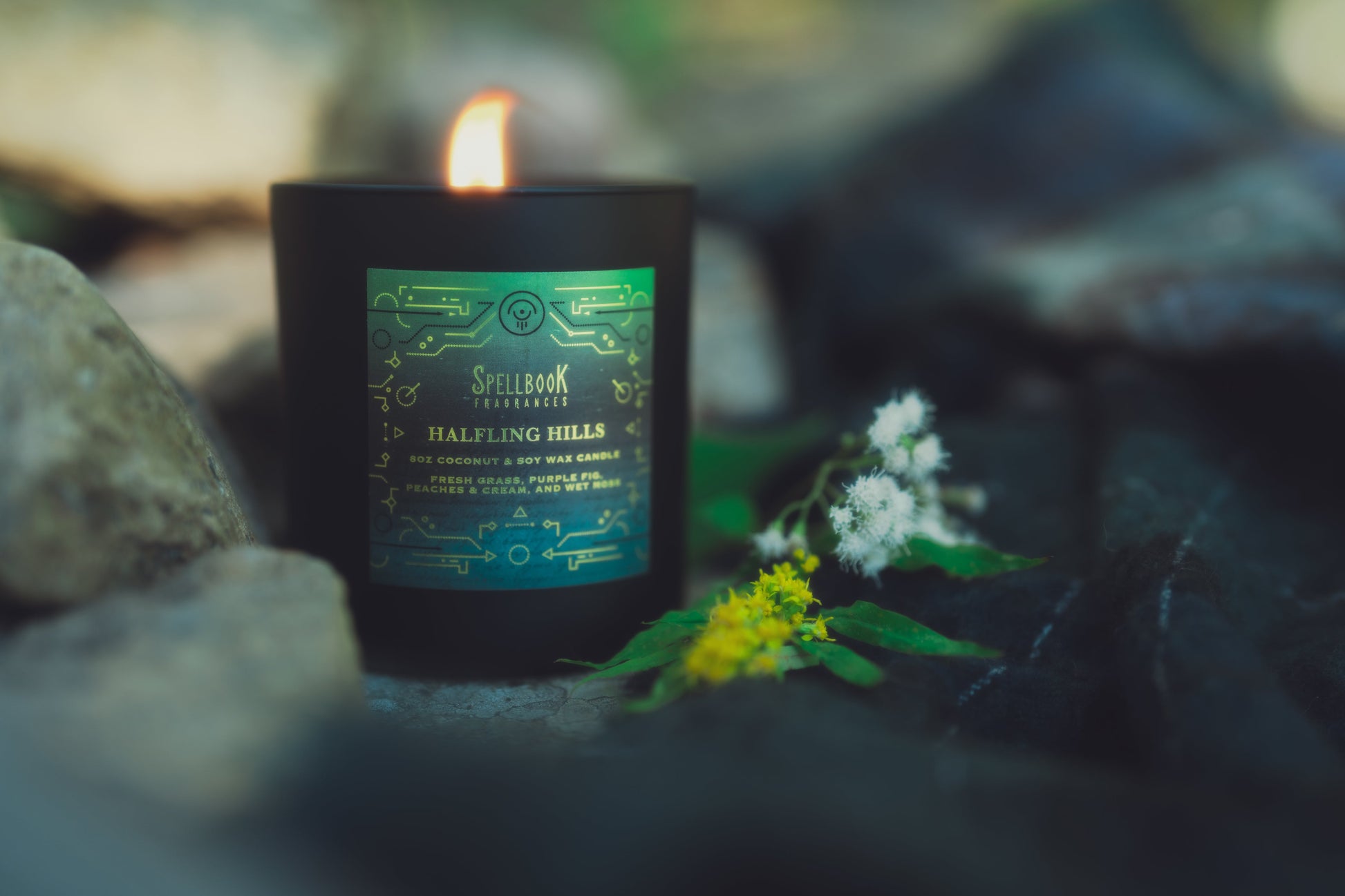 Halfling Hills 8 oz Candle - Spellbook Fragrances