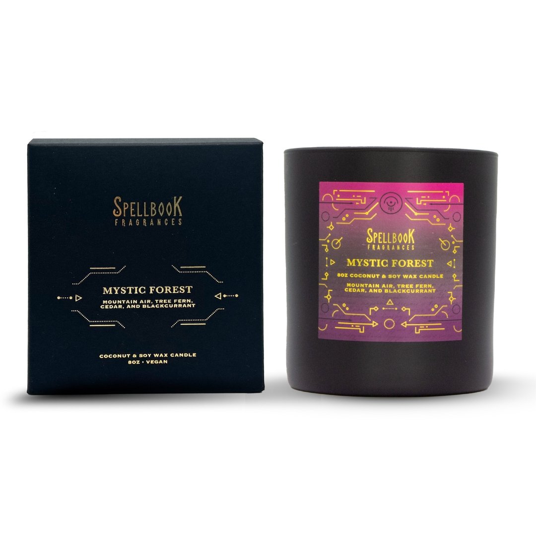 Mystic Forest 8 oz Candle - Spellbook Fragrances